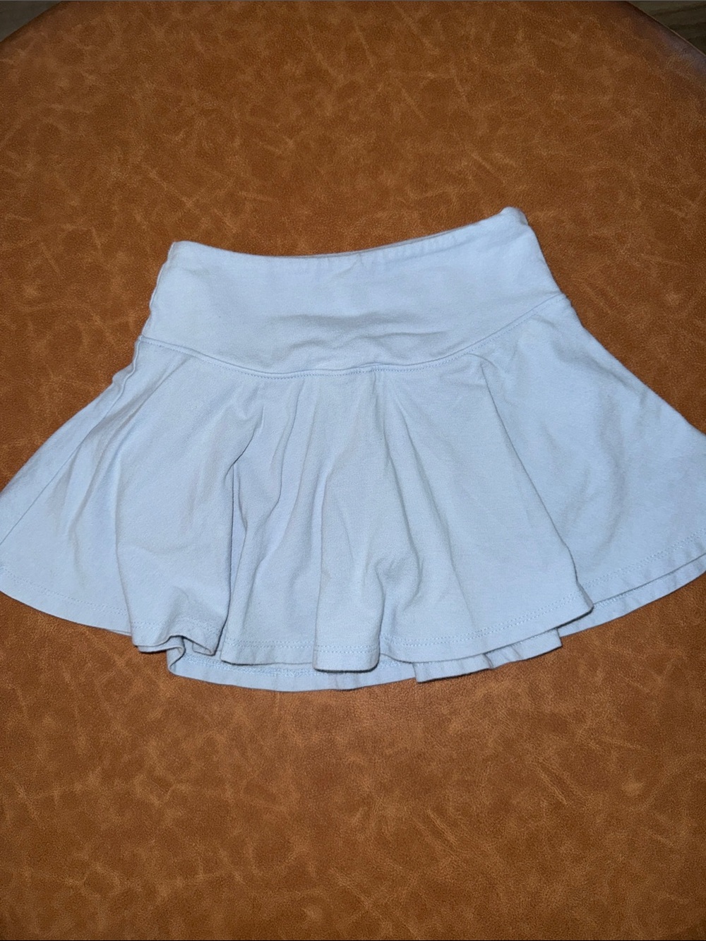 Old Navy Girl Small 6/7 Light Blue Skort